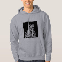 Die Wörter stellen den MannHoodie | Moshe