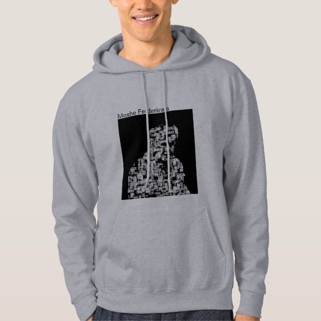 Die Wörter stellen den MannHoodie | Moshe Hoodie (Vorderseite)