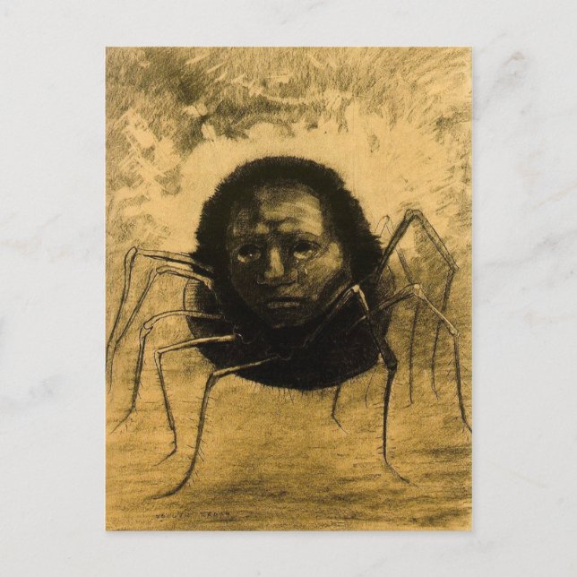 Die Wühlspinne Postkarte (Vorderseite)