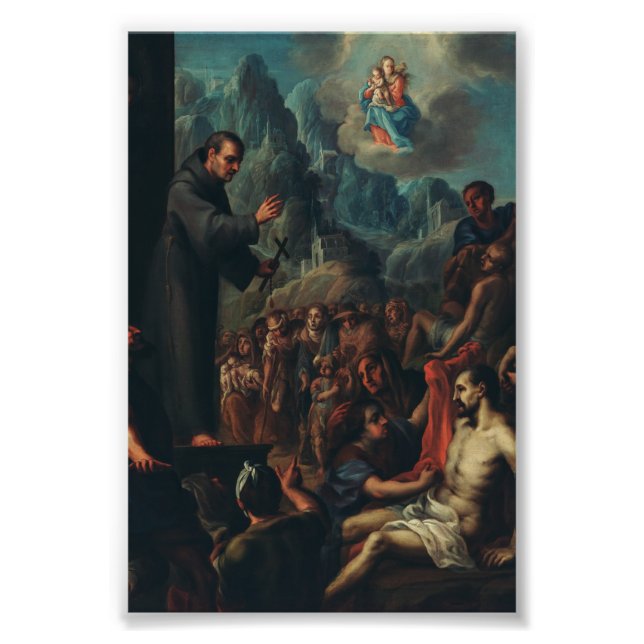 Die Wunder von Saint Salvador von Horta Fotodruck (Vorne)