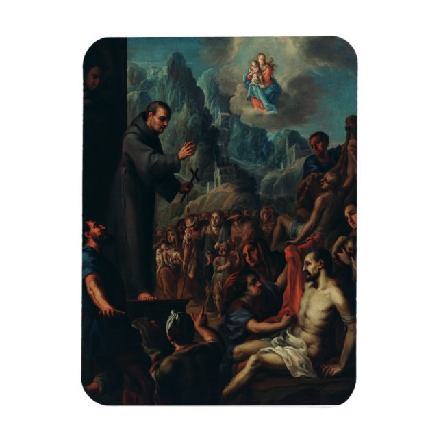 Die Wunder von Saint Salvador von Horta Magnet (Vertikal)