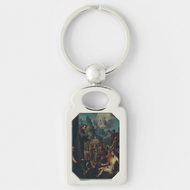 Die Wunder von Saint Salvador von Horta Schlüsselanhänger (Vorderseite)