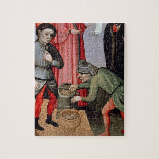 Die wunderbare Vermehrung des Kornes, Detail (Vertikal)
