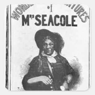 Die wunderbaren Abenteuer von Frau Seacole' Quadratischer Aufkleber