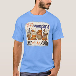 Die wunderbarste Zeit des Jahres gebleicht T-Shirt