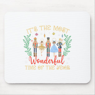 Die wunderbarste Zeit des Jahres Nutcracker Mousepad