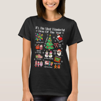 Die wunderbarste Zeit des Jahres Weihnachten Xmas T-Shirt