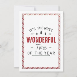 Die wunderbarste Zeit Einladung