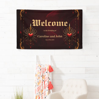 Die wunderschöne Kunst der gotischen Eleganz. Banner