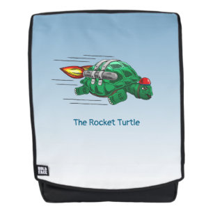 Die wundervolle Raketenschildkröte mit Jetpack-Flu Rucksack
