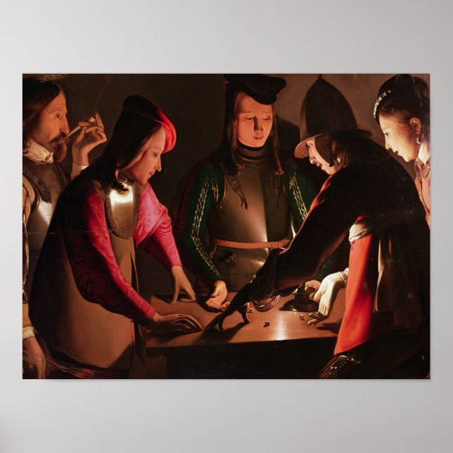 Die Würfel Poster (Vorne)