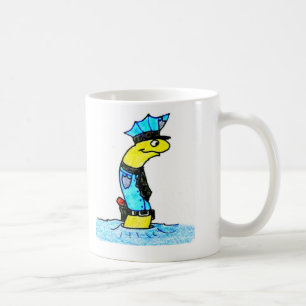 die Wurmpolizei Kaffeetasse