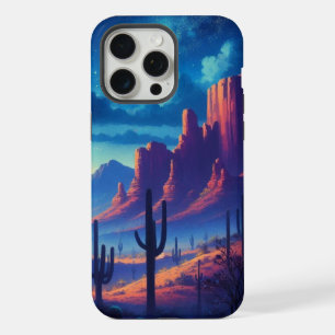 Die Wüste bei Nacht südwestlich iPhone 15 Pro Max Hülle