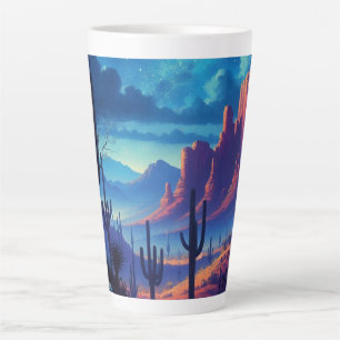Die Wüste im Südwesten der Nacht Milchtasse