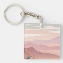 Die Wüste Schlüsselanhänger