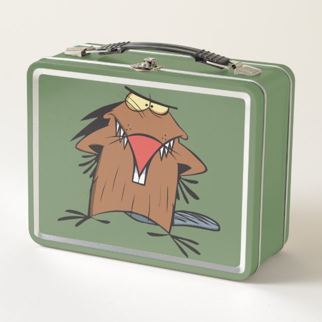 Die wütenden Biber-Lunchboxen Metall Brotdose (Vorderseite)