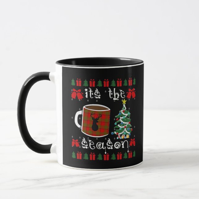 Die X-Max-Saison für Weihnachten Tasse (Links)