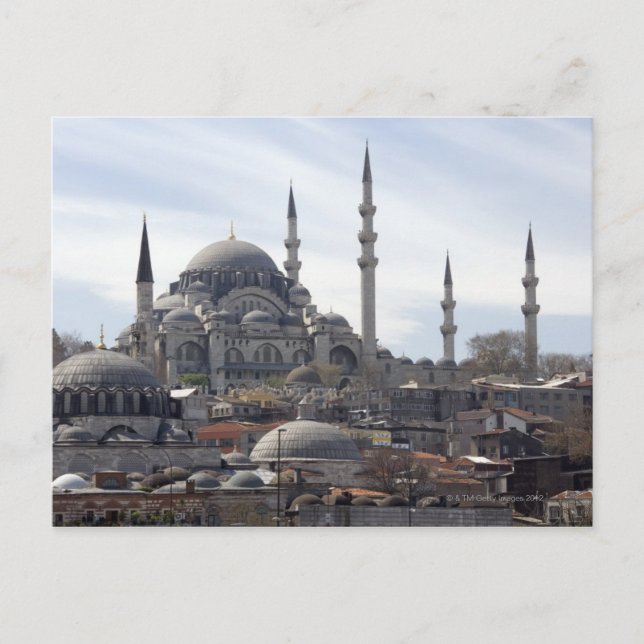 Die Yeni-Moschee Postkarte (Vorderseite)