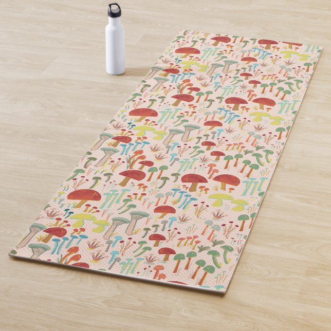 Die Yoga-Matte im Pilzgarten Yogamatte (Beispiel)