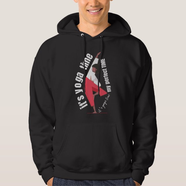 Die Yoga-Zeit 27 Hoodie (Vorderseite)