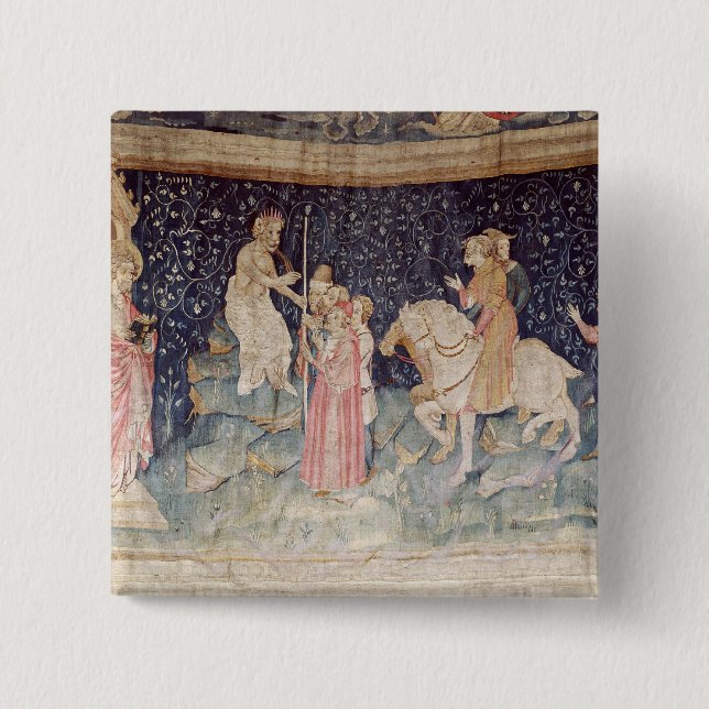 Die Zahl des Tieres Button (Vorderseite)