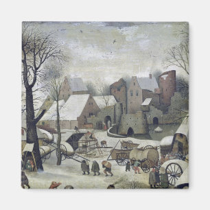Die Zählung in Bethlehem Magnet