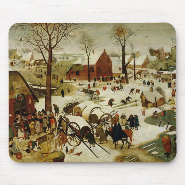 Die Zählung in Bethlehem Mousepad (Vorne)