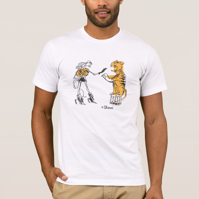 Die Zähmung des Tigers T-Shirt (Vorderseite)