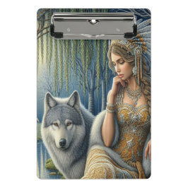 Die Zauberei Monlit im Mystischen Wald Mini Klemmbrett