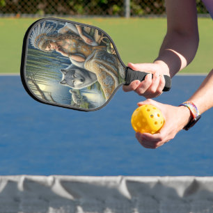 Die Zauberei Monlit im Mystischen Wald Pickleball Schläger
