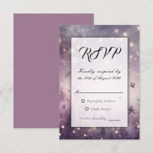 Die Zauberei von Starlit RSVP Karte