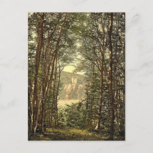 Die Zauberhöhle und Rheinstein, Postkarte