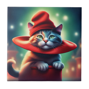 die Zauberkatze Fliese