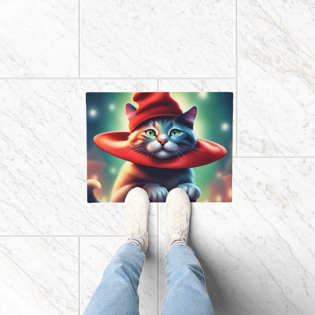 die Zauberkatze Fußmatte (Indoor)