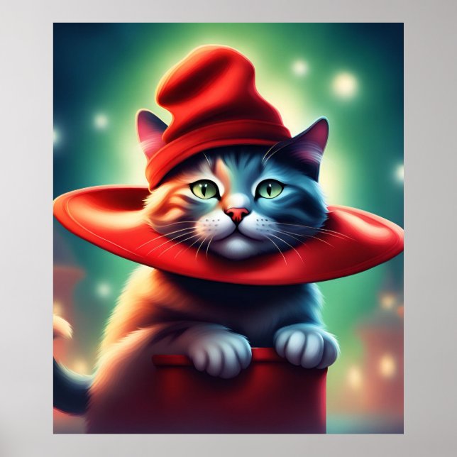 die Zauberkatze Poster (Vorne)