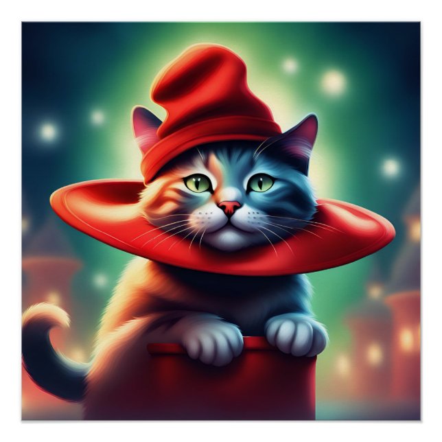 die Zauberkatze Poster (Vorderseite)