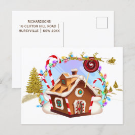 Die Zauberreise-Postkarte Feiertagspostkarte