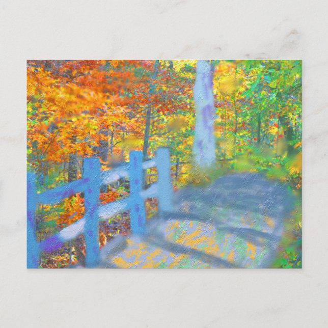 Die Zaunkunst Postkarte (Vorderseite)