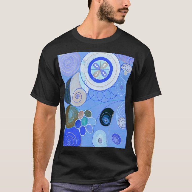 Die zehn größten, Gruppe IV, Nr. 4 (blau) T-Shirt (Vorderseite)