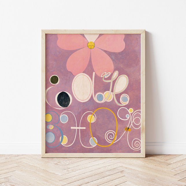 Die zehn größten Nr. 5 | Hilma af Klint Poster (Von Creator hochgeladen)