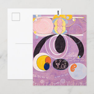 Die zehn Größten, Nr. 6, Erwachsensein Hilma af Postkarte