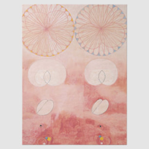 Die zehn größten Nr. 9 Alter durch Hilma Klint Seidenpapier