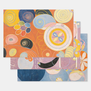 Die zehn größten von Hilma af Klint Geschenkpapier Set