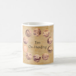 Die zehn Oxherding Bilder Kaffeetasse