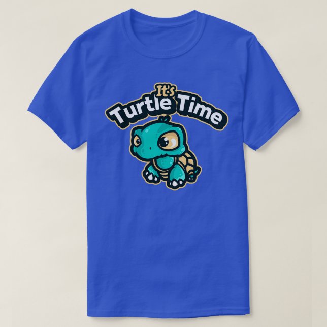 Die Zeit der Schildkröten T-Shirt (Design vorne)