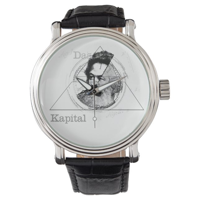 Die Zeit des Marx Armbanduhr (Vorderseite)