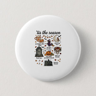 Die Zeit ist Halloween Hexe Kürbis Schädel_1 Button