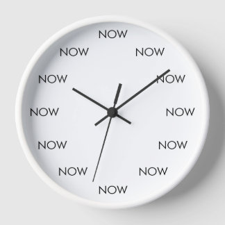 Die Zeit ist JETZT UHR – Erinnerung an den gegenwä