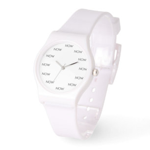 Die Zeit ist JETZT-Uhr – Erinnerung an den gegenwä Armbanduhr