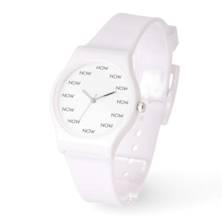 Die Zeit ist JETZT-Uhr – Erinnerung an den gegenwä Armbanduhr
